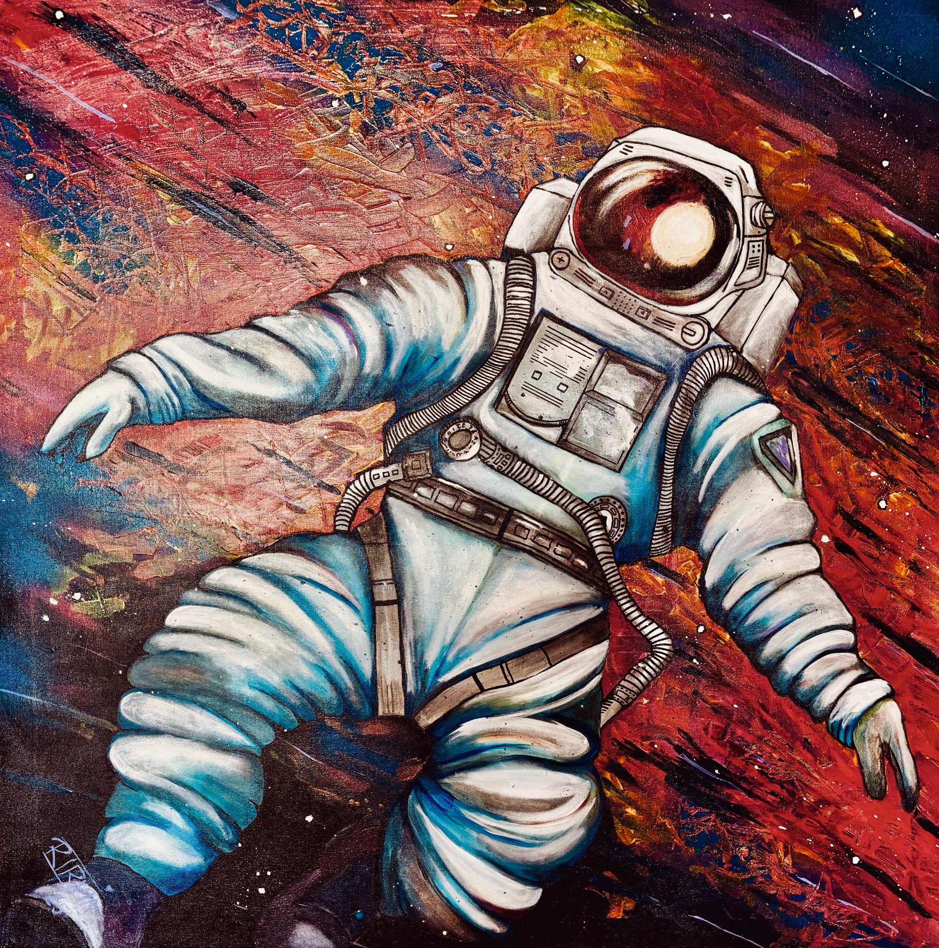 Celestial Explorer — Signed Fine Art Print | Rita Irvin