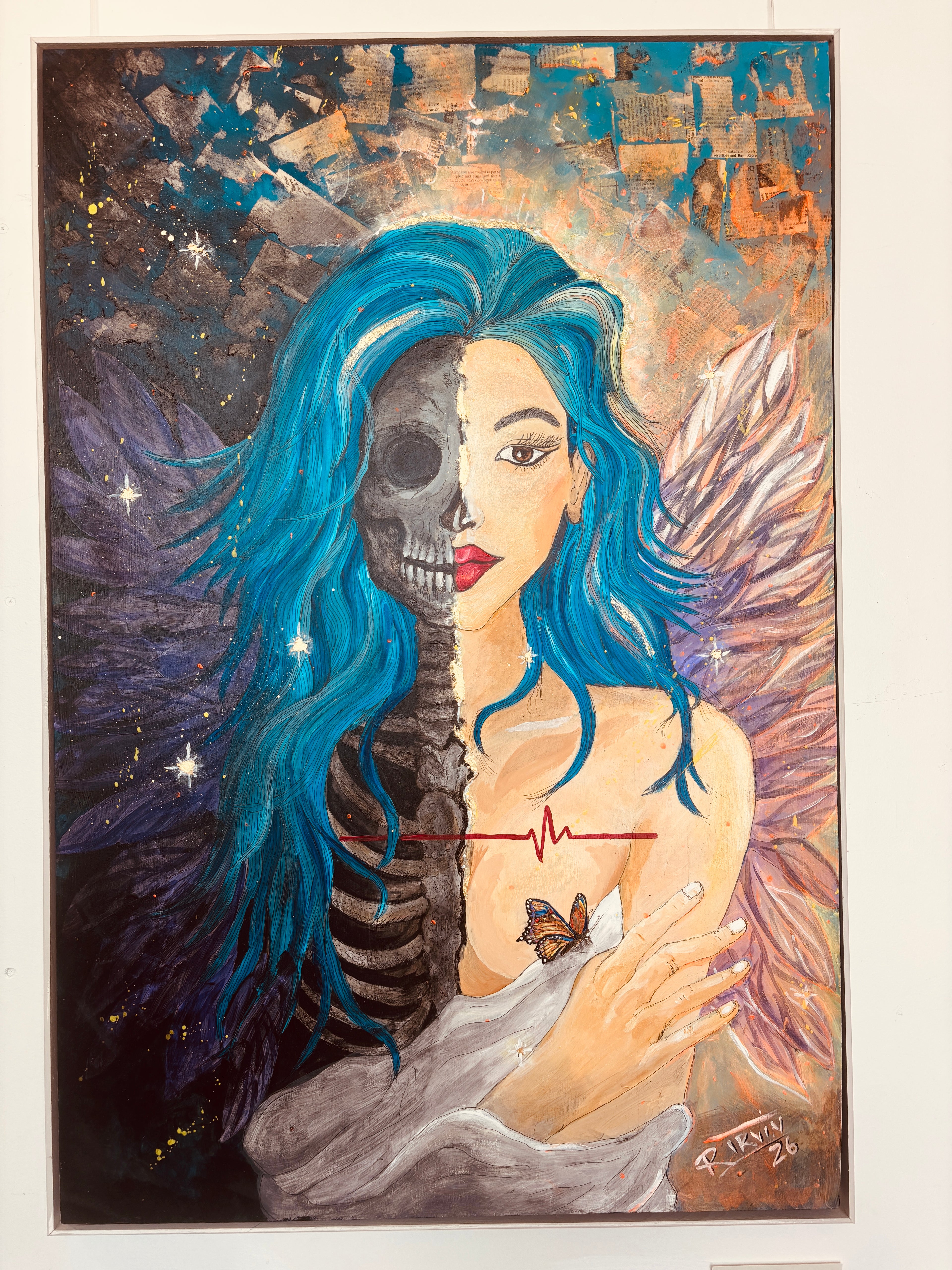 Silence Under the Skin — signed fine art print by Rita Irvin, archival paper limited edition