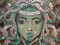 Medusa — Original Mixed Media on Wood | Rita Irvin