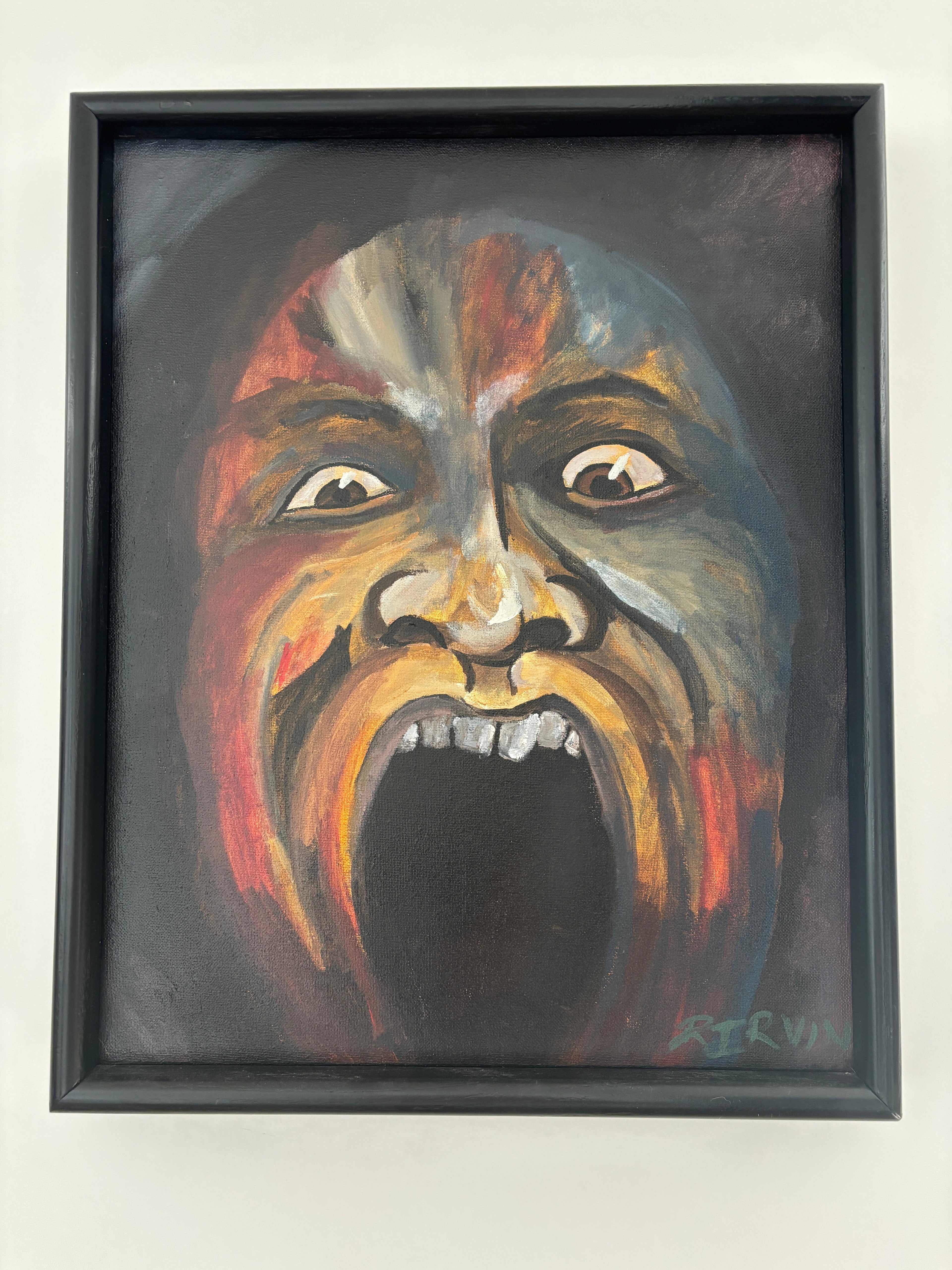 Soul Ablaze — Original Acrylic on Canvas | Rita Irvin