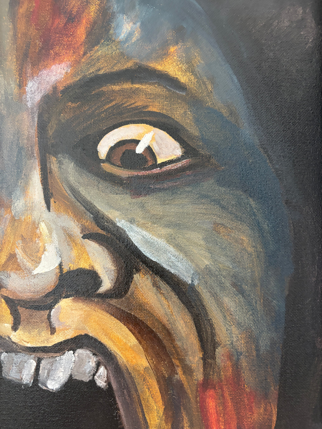 Soul Ablaze — Original Acrylic on Canvas | Rita Irvin