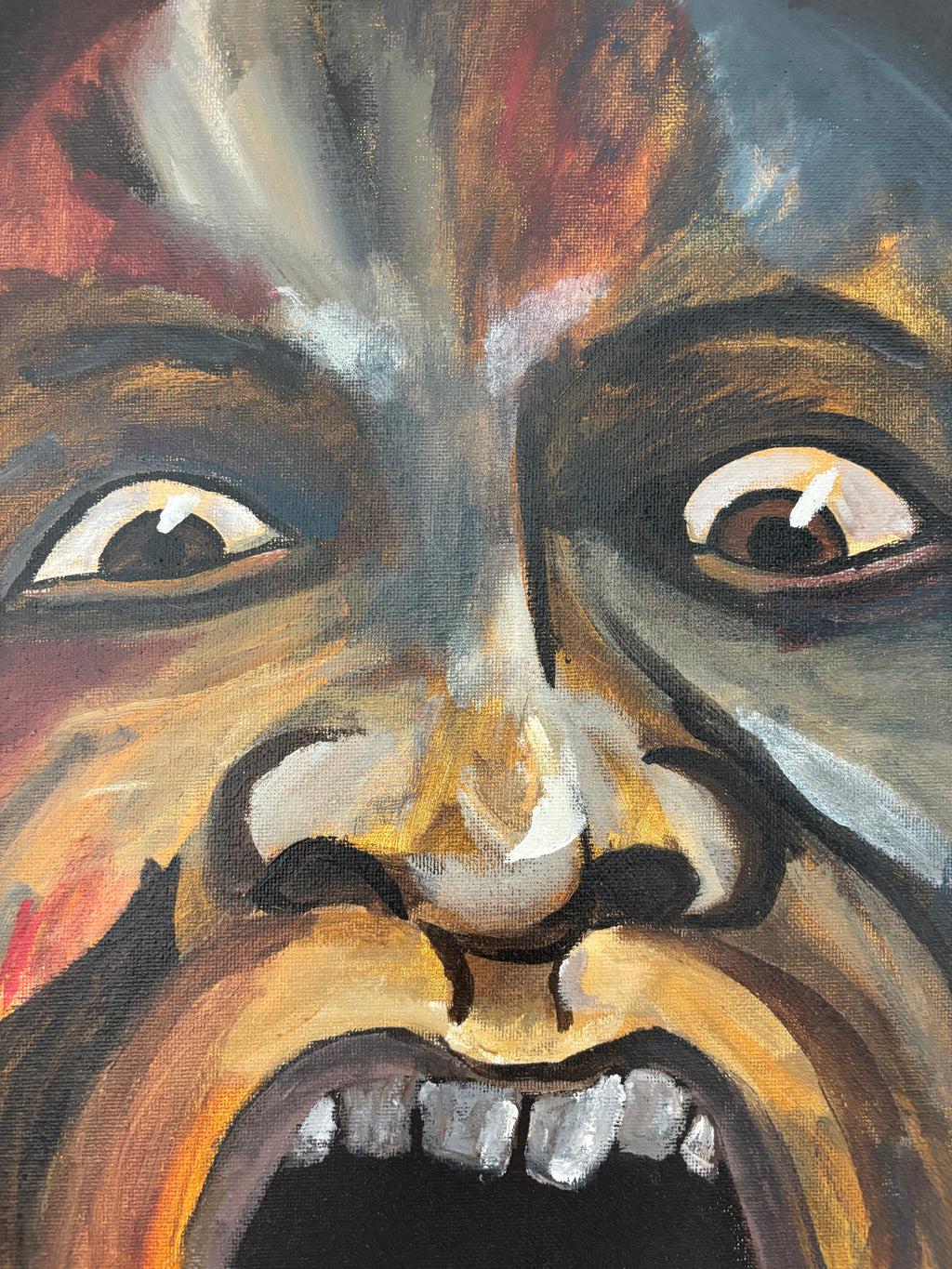 Soul Ablaze — Original Acrylic on Canvas | Rita Irvin