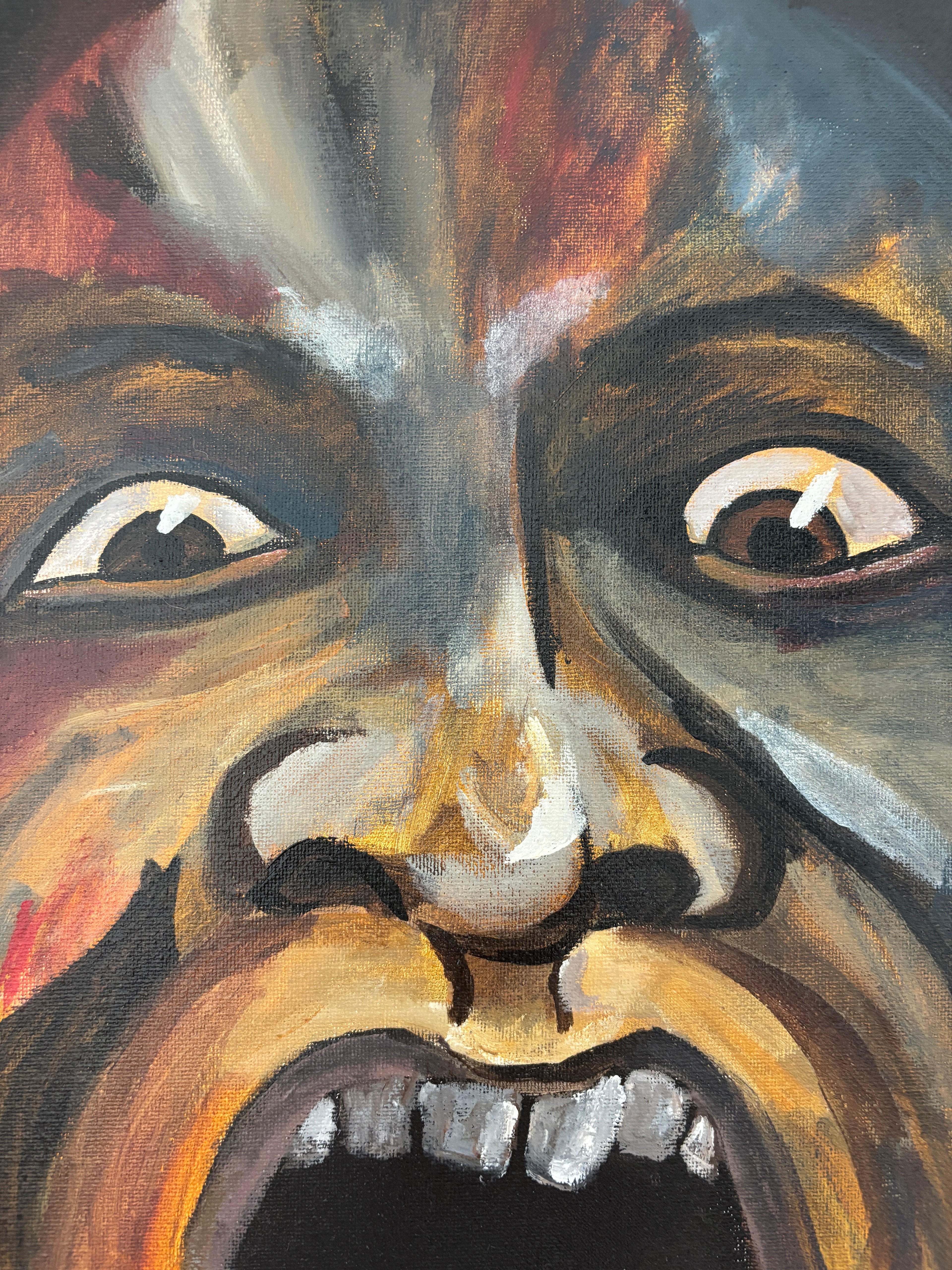 Soul Ablaze — Original Acrylic on Canvas | Rita Irvin