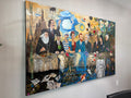 The Council — Original Mixed Media on Canvas | Rita Irvin