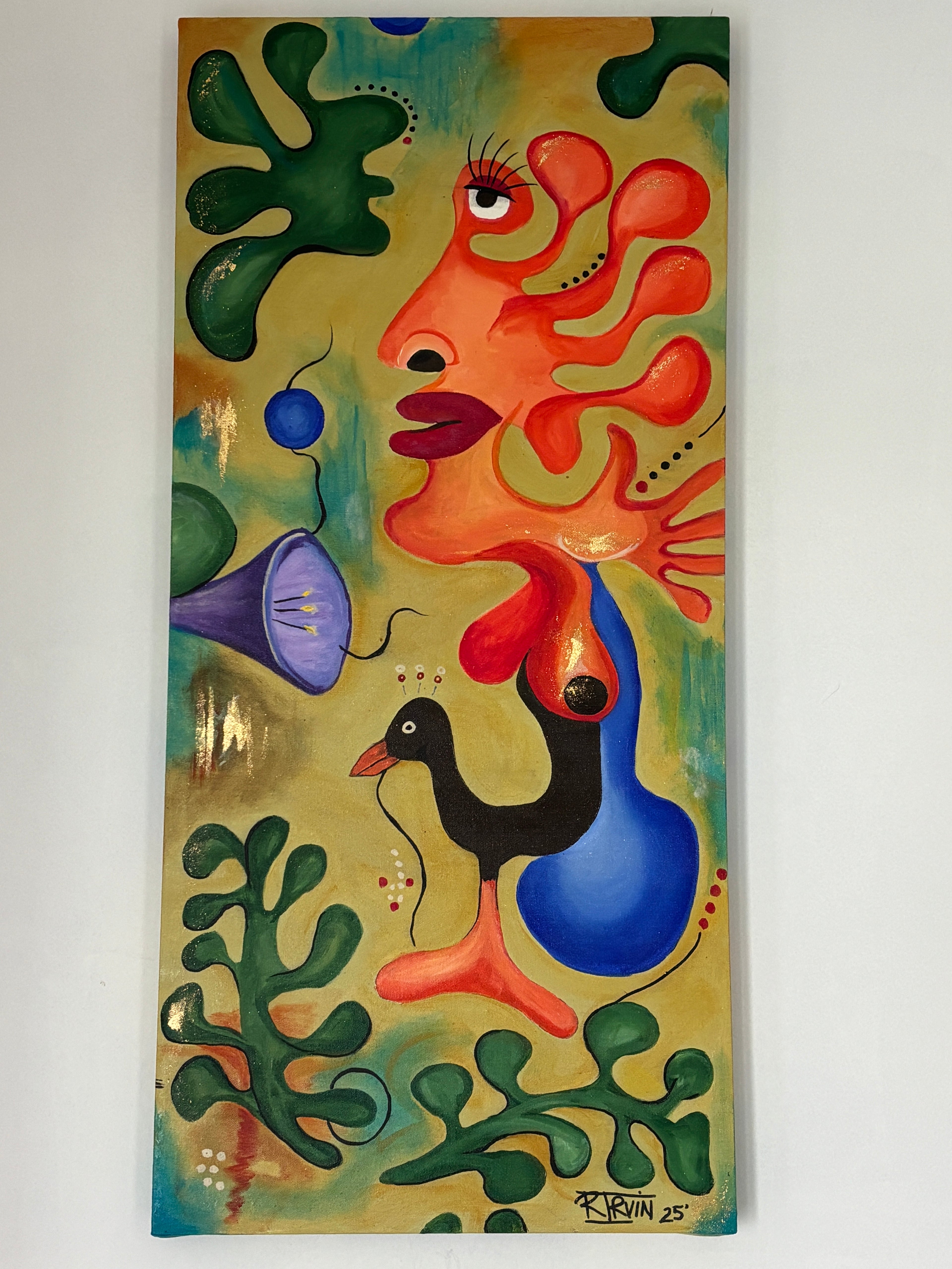 Parkside Paradox — Original Mixed Media on Canvas | Rita Irvin