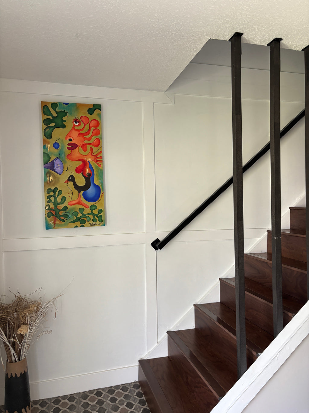 Parkside Paradox — Original Mixed Media on Canvas | Rita Irvin