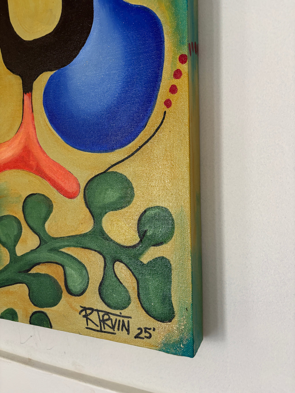 Parkside Paradox — Original Mixed Media on Canvas | Rita Irvin