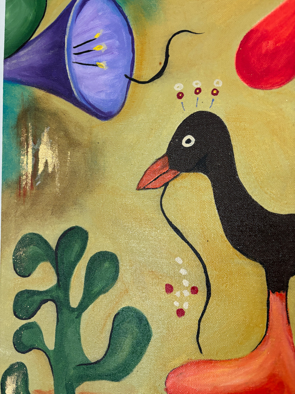 Parkside Paradox — Original Mixed Media on Canvas | Rita Irvin