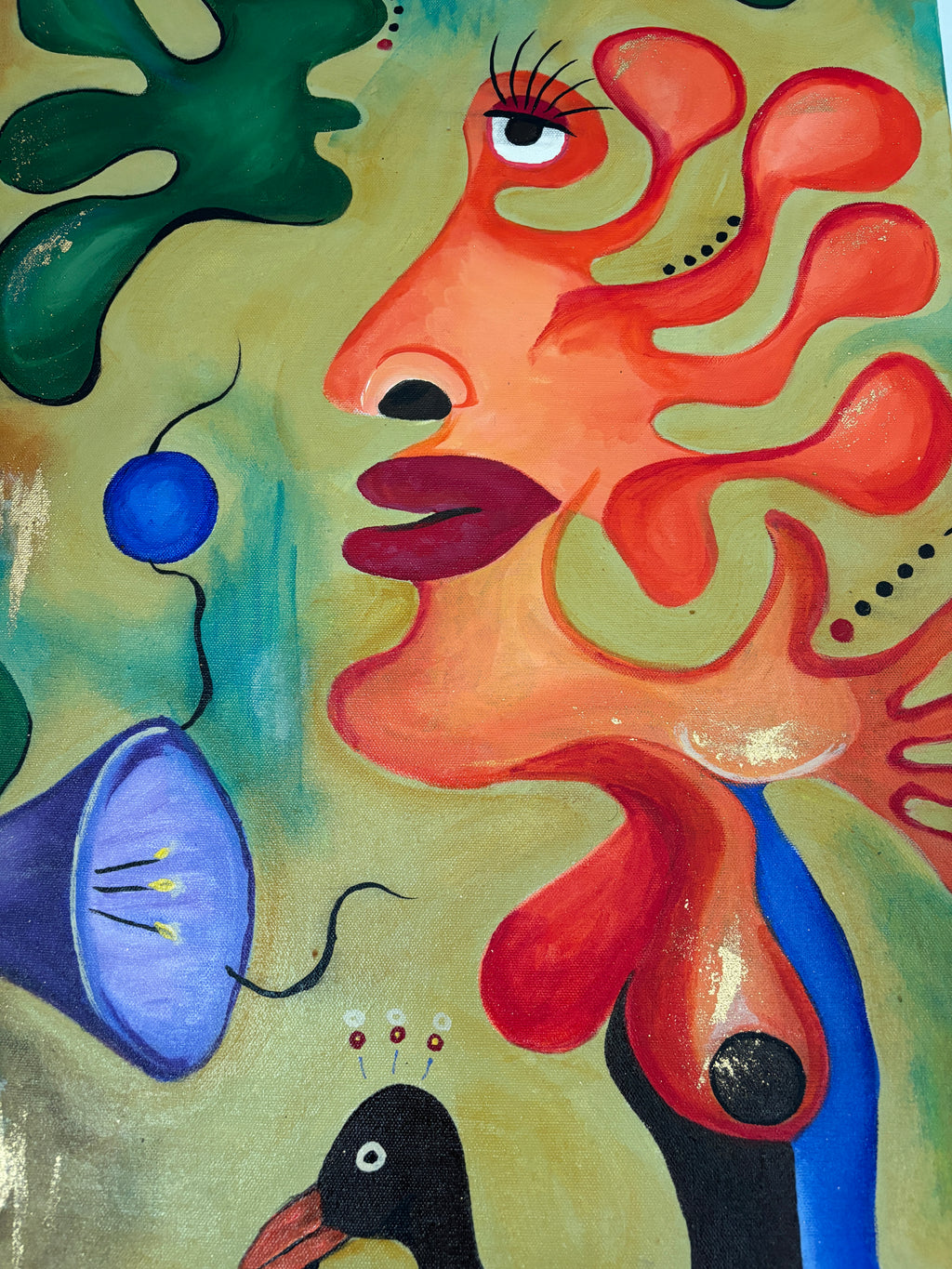 Parkside Paradox — Original Mixed Media on Canvas | Rita Irvin