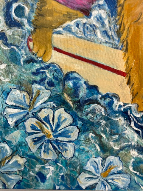 Local Legend — Original Mixed Media on Canvas | Rita Irvin